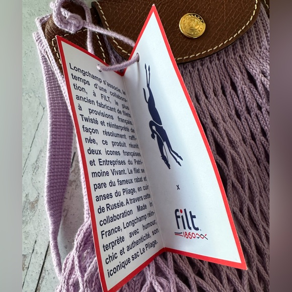 Longchamp • Le Pliage Filet Net Bag - Picture 10 of 14